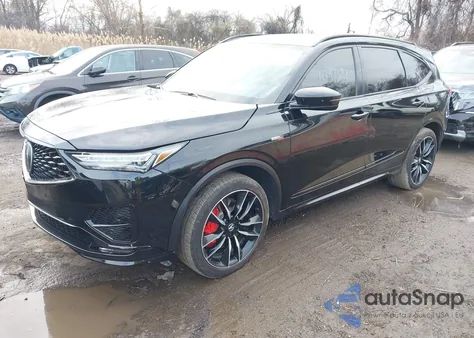 2024 Acura Mdx Type S Advance Package z USA, uszkodzony, nr VIN 5J8YD8H82RL001275